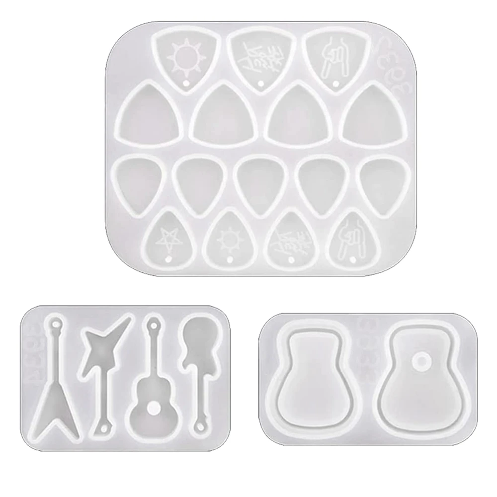 Guitar Pick Mould,Exquisite Resin Mold for Guitar Pick Triangle Plectrum Silicone Casting Keychain for Music Lovers
Guitar Pick Mould,Exquisite Resin Mold for Guitar Pick Triangle Plectrum Silicone Casting Keychain for Music Lovers