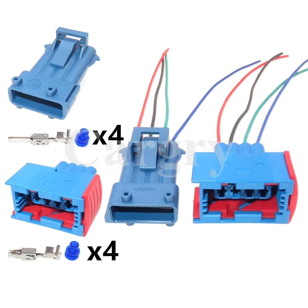 1 Set 4P 185001-3 3-965261-1 144998-3 Automobile Accessories Car Cable Waterproof Socket Auto Electrical Connector
1 Set 4P 185001-3 3-965261-1 144998-3 Automobile Accessories Car Cable Waterproof Socket Auto Electrical Connector