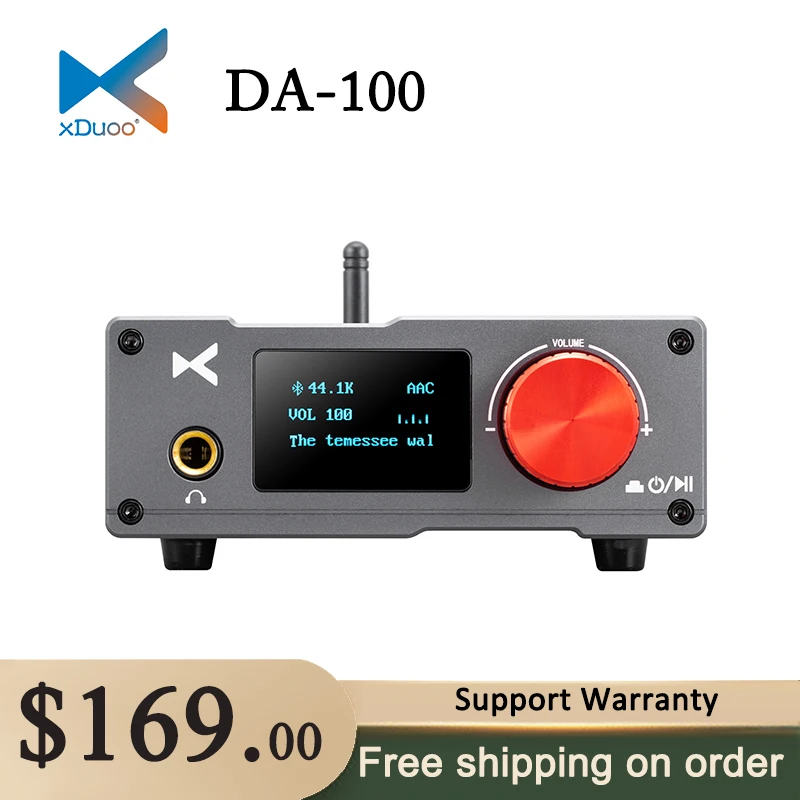XDUOO DA-100 усилитель мощности ES9018K2M выходная мощность 50 Вт * 2 HD Bluetooth Поддержка SBC/AAC/aptX/LDAC DA100 USB DAC усилитель для наушников
XDUOO DA-100 усилитель мощности ES9018K2M выходная мощность 50 Вт * 2 HD Bluetooth Поддержка SBC/AAC/aptX/LDAC DA100 USB DAC усилитель для наушников