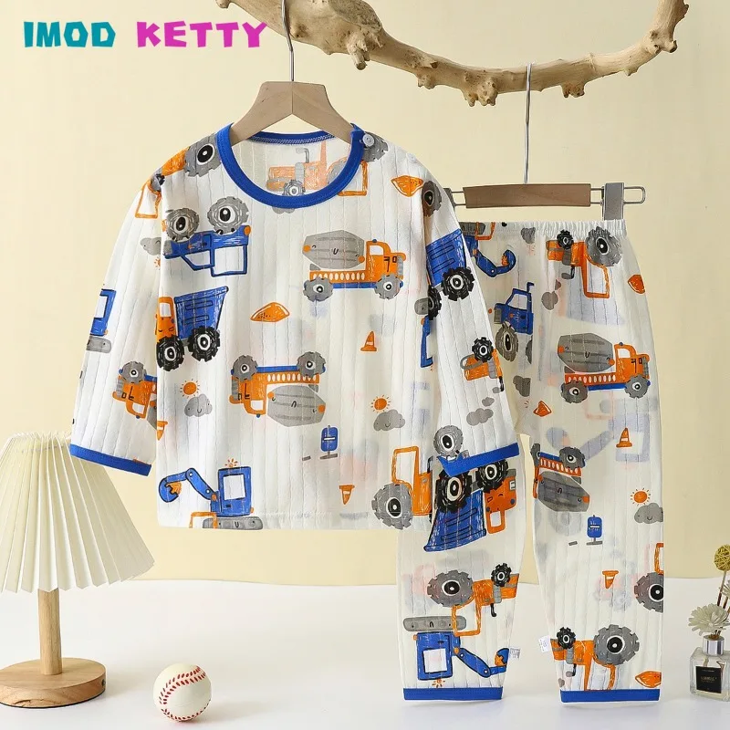 New 2023 Kids Boys Girls Summer Thin Pajamas Sets Cartoon Three-quarter Sleeve O-Neck T-Shirt Tops with Pants Baby Boy Sleepwear
New 2023 Kids Boys Girls Summer Thin Pajamas Sets Cartoon Three-quarter Sleeve O-Neck T-Shirt Tops with Pants Baby Boy Sleepwear