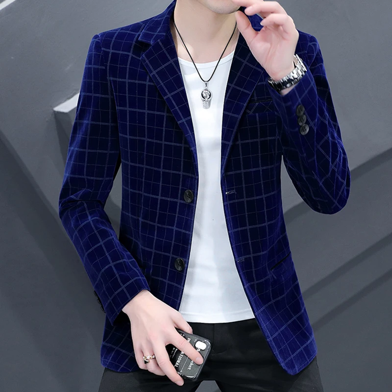 New Arrival Brand Clothing Spring and Autumn Suit Jacket Men Plaid Fashion Slim Male Suits Casual Blazers Dress Coat 2023
New Arrival Brand Clothing Spring and Autumn Suit Jacket Men Plaid Fashion Slim Male Suits Casual Blazers Dress Coat 2023