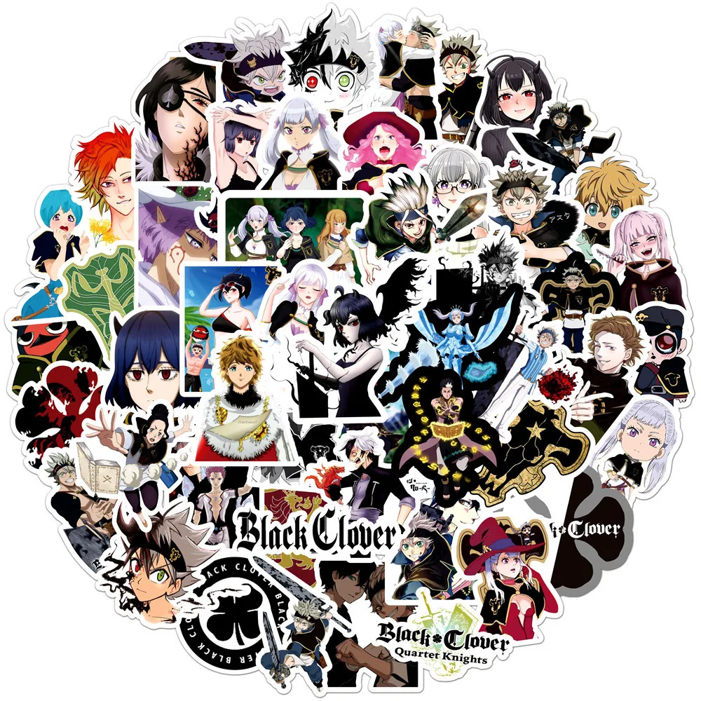 100pcs Black Clover Anime Stickers Cute Sticker Pack Waterproof Guitar Skateboard Stickers Laptop Sticker Phone Case Kids Toys
100pcs Black Clover Anime Stickers Cute Sticker Pack Waterproof Guitar Skateboard Stickers Laptop Sticker Phone Case Kids Toys
