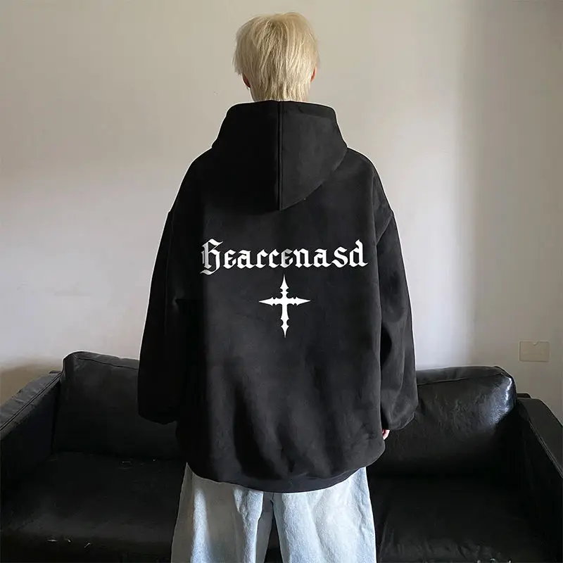 American Retro Street Men's Hoodie Winter Personalized Y2K Loose Couple Hip Hop Simple Gothic Super art Oversized Hoodie Top
American Retro Street Men's Hoodie Winter Personalized Y2K Loose Couple Hip Hop Simple Gothic Super art Oversized Hoodie Top