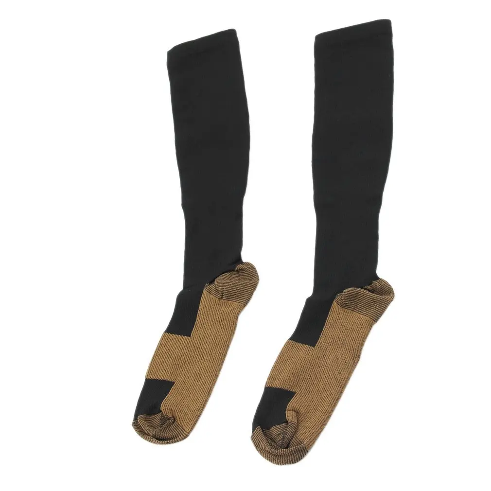 

Носки компрессионные для мужчин и женщин, модные удобные мягкие носки с рельефным эффектом против усталости и варикозного расширения вен