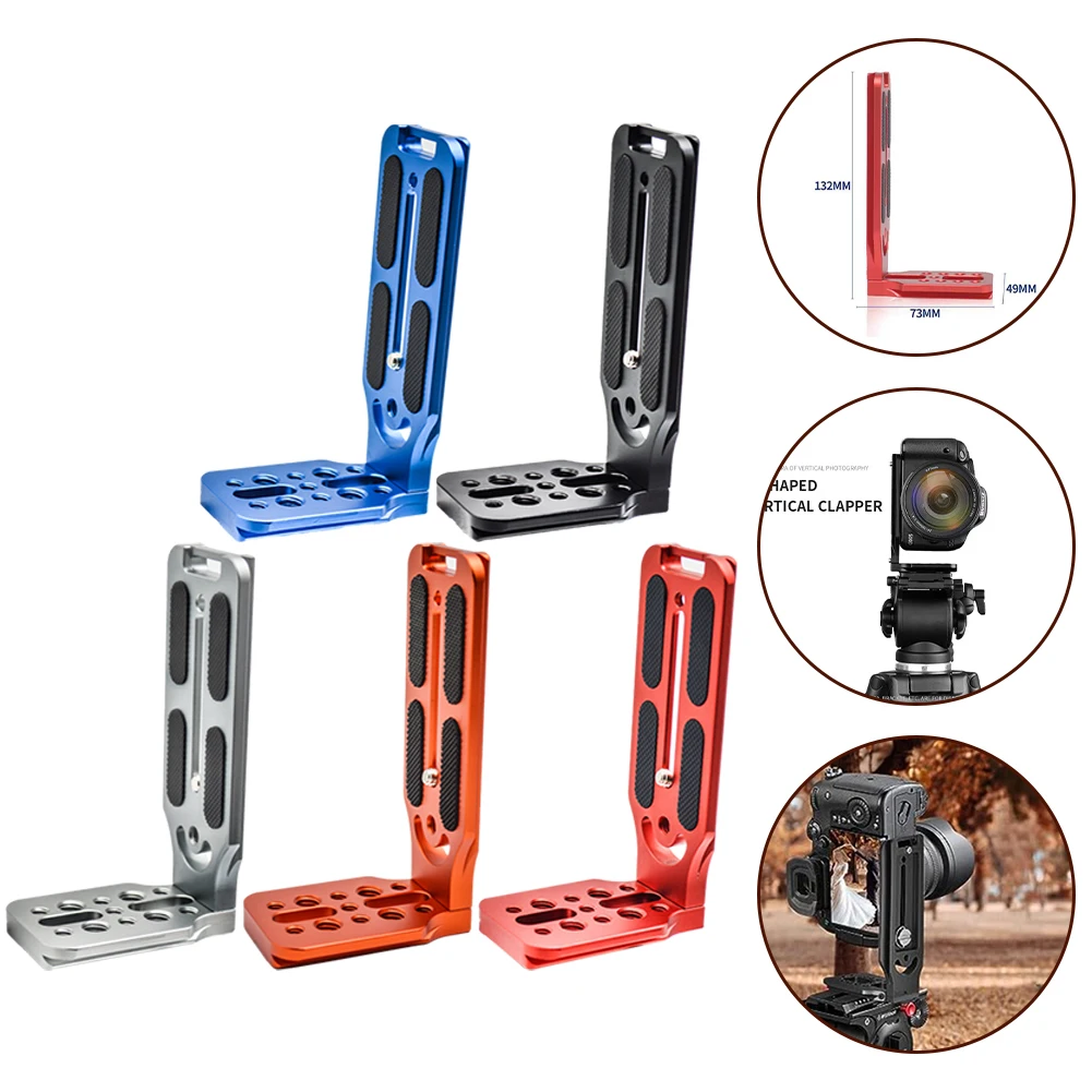 Universal Camera L Bracket Quick Release L Plate 1/4 Inch Screw Swiss Vertical Video Compatible For Canon Sony Fuji Accessories
Universal Camera L Bracket Quick Release L Plate 1/4 Inch Screw Swiss Vertical Video Compatible For Canon Sony Fuji Accessories
