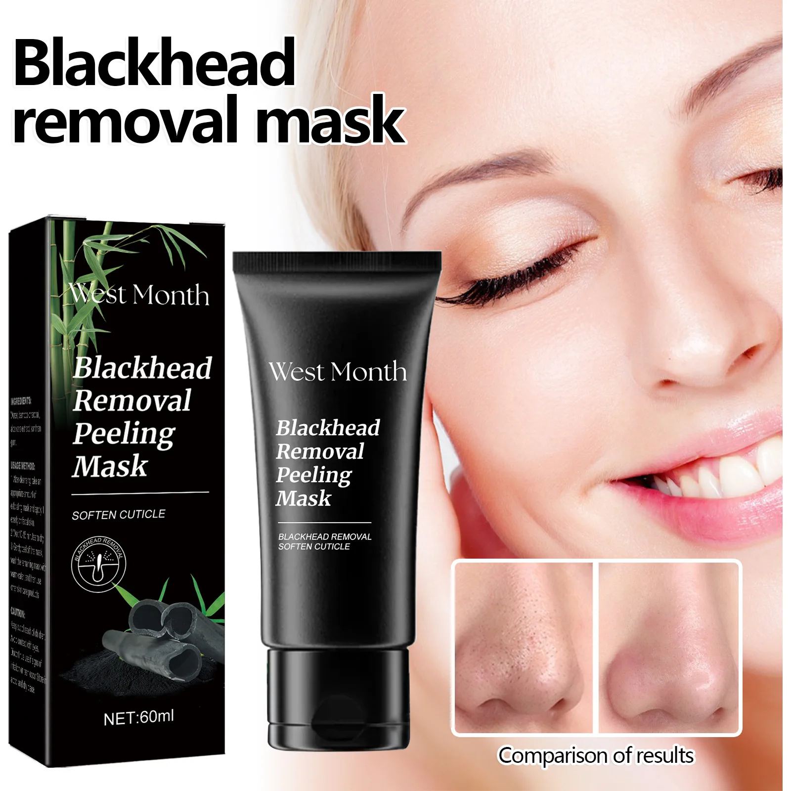 West & Month Mint Julep Mask Moisturizing Facial Cleaning Blackhead Acne Desalting Pimple Acne Marks Delicate Pores Cosmetics
West & Month Mint Julep Mask Moisturizing Facial Cleaning Blackhead Acne Desalting Pimple Acne Marks Delicate Pores Cosmetics