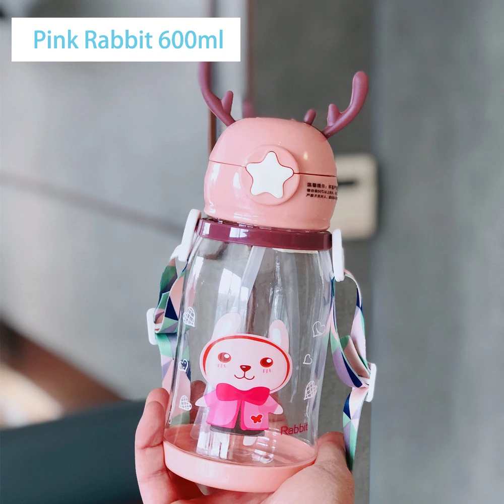 YCONTIME Baby Children's Water Bottle 600ML Cute Cartoon Animal Kettle With Shoulder Strap For Girl Outdoor Travel School Bottle
YCONTIME Baby Children's Water Bottle 600ML Cute Cartoon Animal Kettle With Shoulder Strap For Girl Outdoor Travel School Bottle