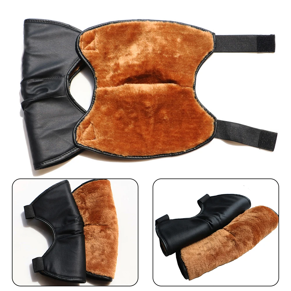 2× Universal PU Leather Warm Knee Pads Waterproof For Electric Bikes Motorcycles Black Winter Riding
2× Universal PU Leather Warm Knee Pads Waterproof For Electric Bikes Motorcycles Black Winter Riding