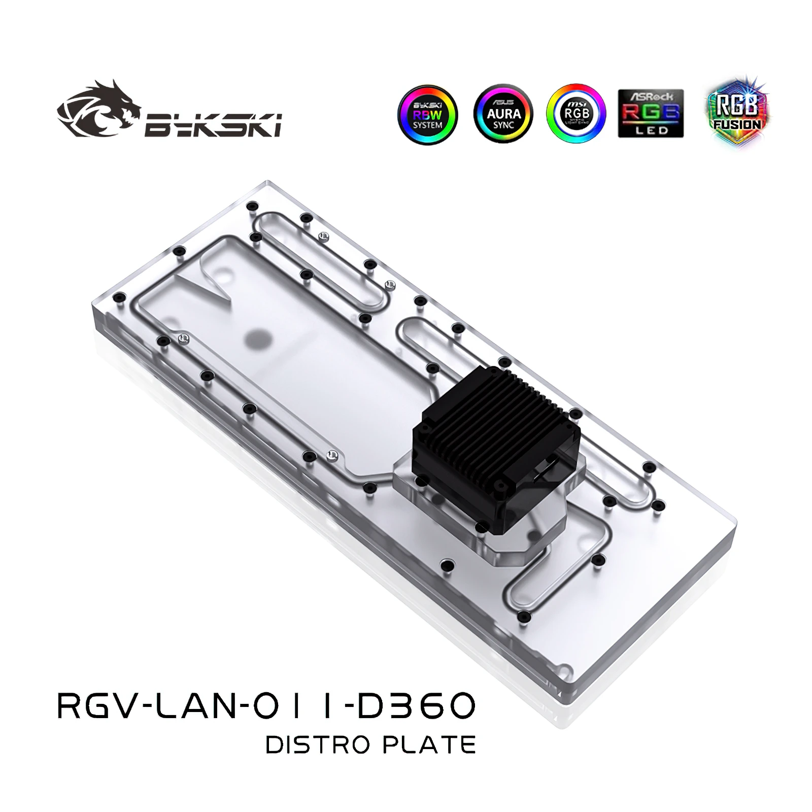 Bykski Distro Plate Reservior for Lianli PC-O11 Dynamic Chassis Dual Radiators Solution RGV-LAN-O11-D360
Bykski Distro Plate Reservior for Lianli PC-O11 Dynamic Chassis Dual Radiators Solution RGV-LAN-O11-D360