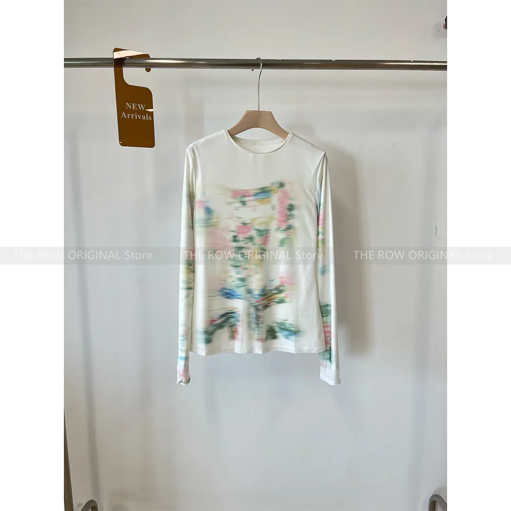24 Early Spring Fashionable Simple Hazy Mesh Print Double Layer Long Sleeve Round Neck Slim Fit Shoulder T-Shirt
24 Early Spring Fashionable Simple Hazy Mesh Print Double Layer Long Sleeve Round Neck Slim Fit Shoulder T-Shirt