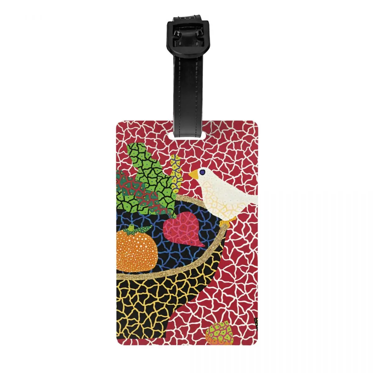 Yayoi Kusama Abstract Painting Luggage Tag Travel Bag Suitcase Privacy Cover ID Label
Yayoi Kusama Abstract Painting Luggage Tag Travel Bag Suitcase Privacy Cover ID Label