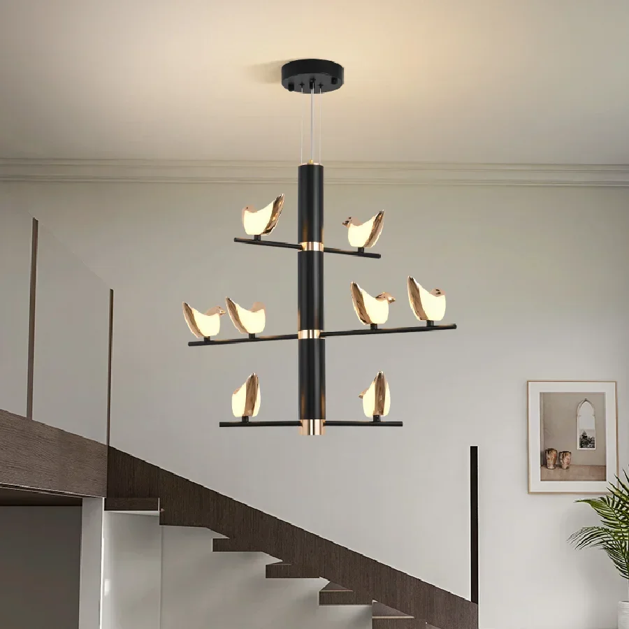 Creative Bird Led Pendant Lamp Light Modern Hallway Stair Wall Sconce Mounted Bedroom Bedside Chandelier Designer Decor Fixture
Creative Bird Led Pendant Lamp Light Modern Hallway Stair Wall Sconce Mounted Bedroom Bedside Chandelier Designer Decor Fixture