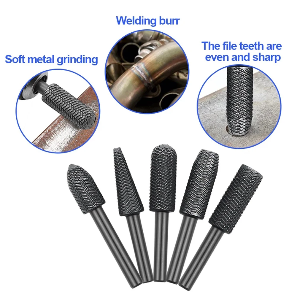 5Pcs Set Rotary Rasp File For Metal Derusting Electric Grinding Home Garden Rotary Tools Steel Workshop Equipment
5Pcs Set Rotary Rasp File For Metal Derusting Electric Grinding Home Garden Rotary Tools Steel Workshop Equipment