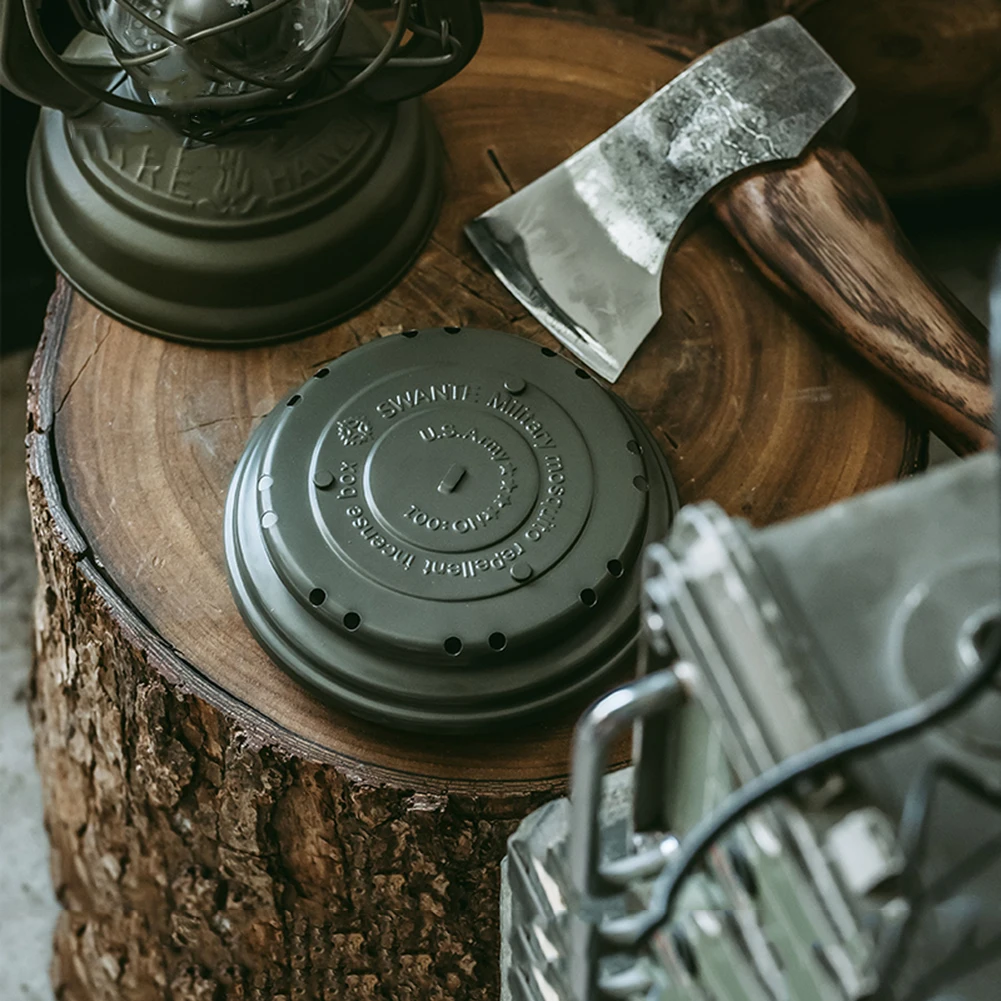 Наружное средство от комаров спиральная пластина, портативная противомоскитная спираль для благовоний, круглый корпус в Военном Стиле, защита от ожогов, для пеших прогулок, кемпинга
Наружное средство от комаров спиральная пластина, портативная противомоскитная спираль для благовоний, круглый корпус в Военном Стиле, защита от ожогов, для пеших прогулок, кемпинга