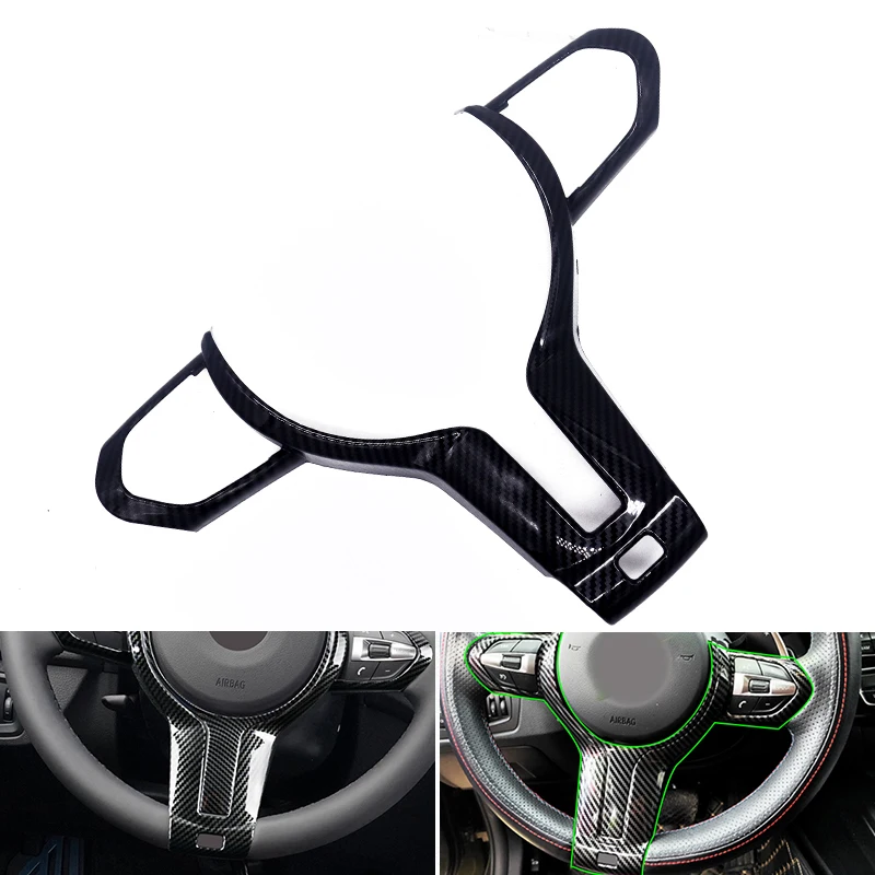 For BMW F Chassis F06 F10 F11 F12 F15 F16 F20 F21 F22 F23 F30 F32 F34 ABS Carbon Texture Car Interior Steering Wheel Cover Trim
For BMW F Chassis F06 F10 F11 F12 F15 F16 F20 F21 F22 F23 F30 F32 F34 ABS Carbon Texture Car Interior Steering Wheel Cover Trim