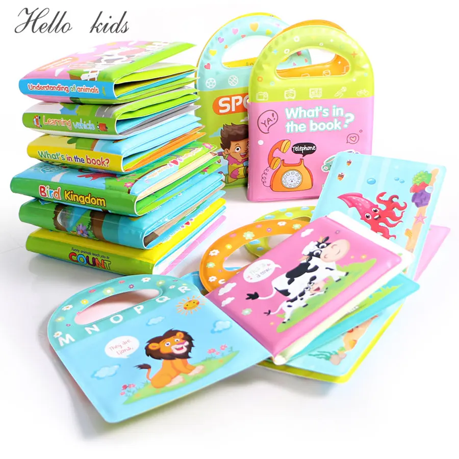 Soft Baby EVA Cartoon Bath Books with BB Whistle Early Educational Bathroom Toys Activity Waterproof Pages Baby Book for Toddler
Soft Baby EVA Cartoon Bath Books with BB Whistle Early Educational Bathroom Toys Activity Waterproof Pages Baby Book for Toddler