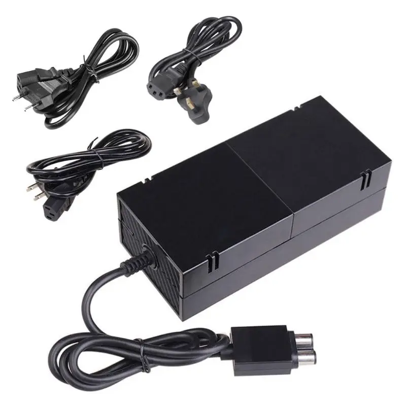 EU/US/UK Plug Black AC Power Adapter Charger Power Supply Cable Cord for Xbox One Console Gaming Accessories
EU/US/UK Plug Black AC Power Adapter Charger Power Supply Cable Cord for Xbox One Console Gaming Accessories
