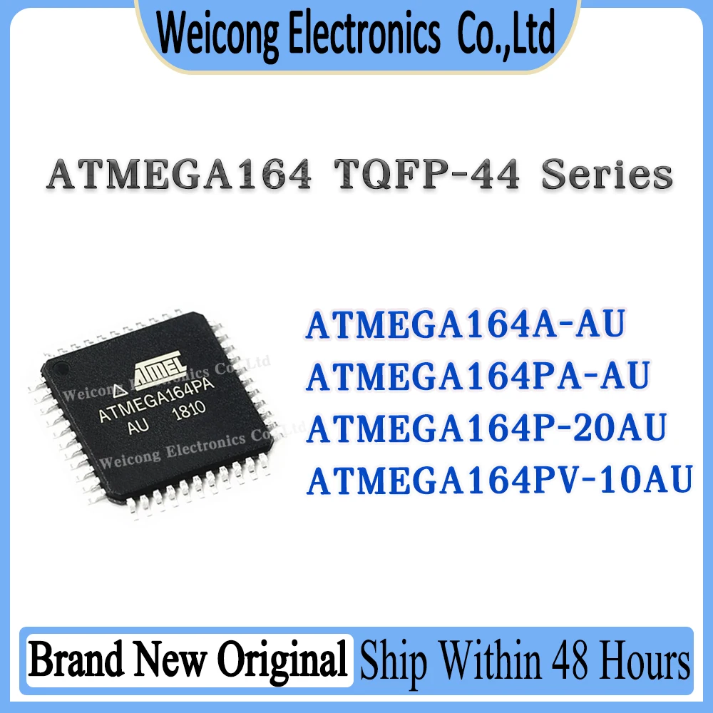 ATMEGA164A ATMEGA164PA ATMEGA164P ATMEGA164PV ATMEGA164A-AU ATMEGA164PA-AU ATMEGA164P-20AU ATMEGA164PV-10AU IC MCU Chip TQFP-44
ATMEGA164A ATMEGA164PA ATMEGA164P ATMEGA164PV ATMEGA164A-AU ATMEGA164PA-AU ATMEGA164P-20AU ATMEGA164PV-10AU IC MCU Chip TQFP-44