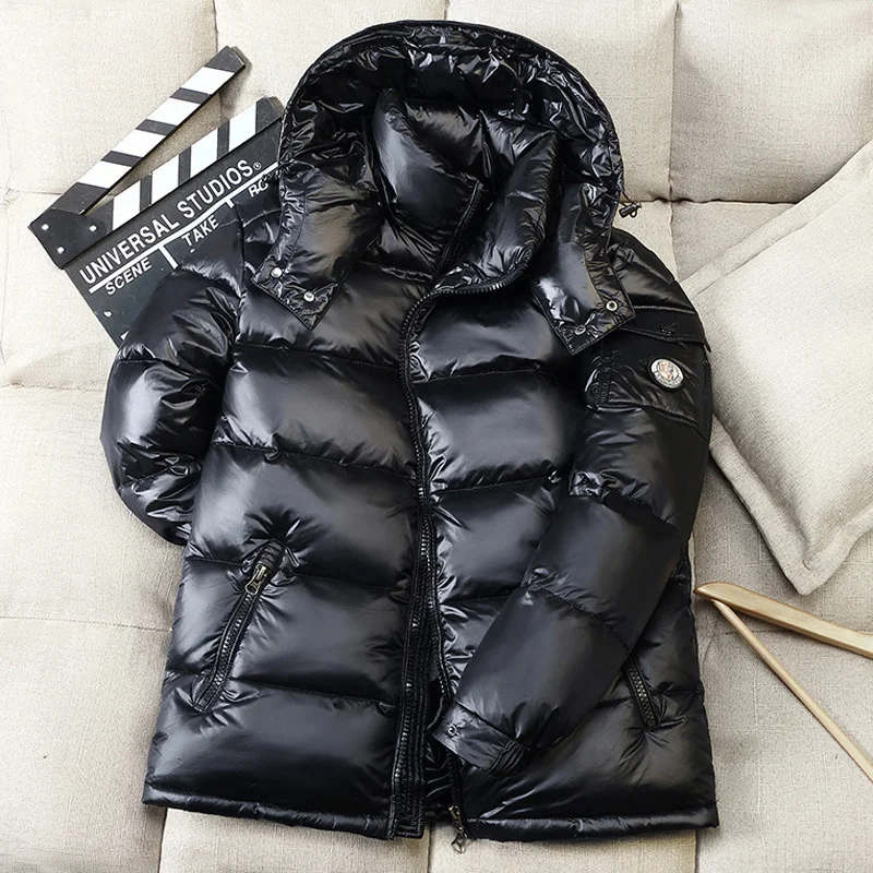 Puffer Jacket Men Hooded Casual Down Winter s Clothing Short Glossy Feather s Duck Coat Man Waterproof
Puffer Jacket Men Hooded Casual Down Winter s Clothing Short Glossy Feather s Duck Coat Man Waterproof