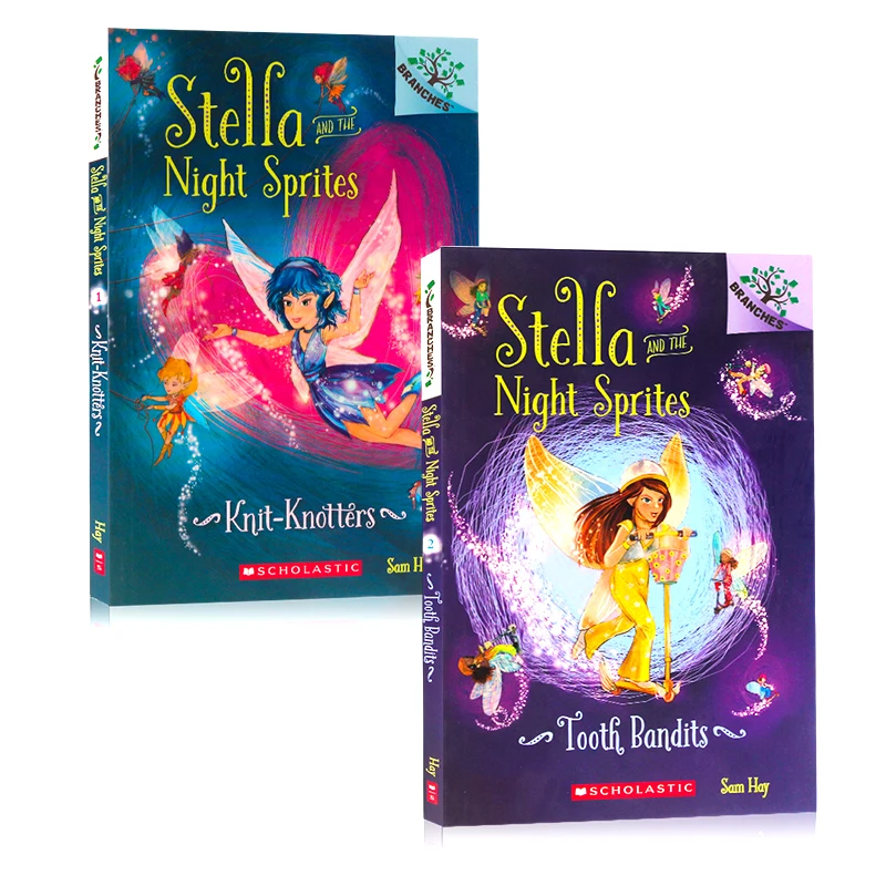 

2 books/set, Stella and the Night Sprites, Children's books aged 4 5 6 7 8 9 English book, Graphic Novels HJ-047