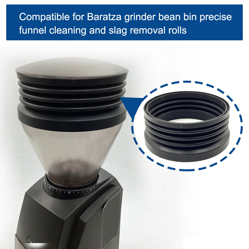 1PCS Dose Hopper Bellow 13.5*13.5*5.5cm Black Silicone Hopper For Baratza Hopper Bellow Coffee Grinder Cleaning Tool Supplies
1PCS Dose Hopper Bellow 13.5*13.5*5.5cm Black Silicone Hopper For Baratza Hopper Bellow Coffee Grinder Cleaning Tool Supplies