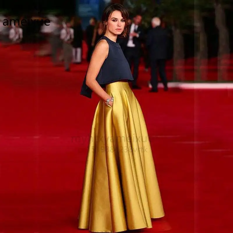 Sexy Vestido Formatura Elegent Satin A-line Long Evening Dress Two Piece Prom Dress 2022 Women Formal Evening Party Gown
Sexy Vestido Formatura Elegent Satin A-line Long Evening Dress Two Piece Prom Dress 2022 Women Formal Evening Party Gown