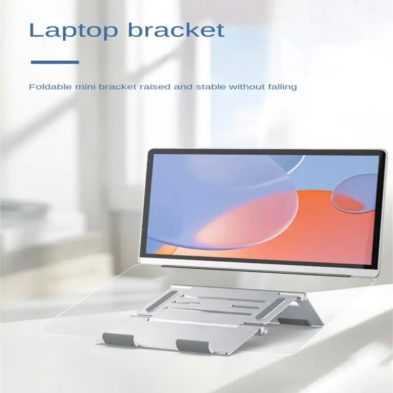 Foldable Holder Double-axis Stepless Adjustment Desktop Laptop Bracket Laptop Cooling Stand Reduce Heat Prolong Computer Life
Foldable Holder Double-axis Stepless Adjustment Desktop Laptop Bracket Laptop Cooling Stand Reduce Heat Prolong Computer Life