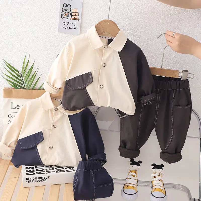 New Baby Girls Boys Clothing Spring Children Patchwork Suit Cotton Kids T Shirt Long Pants 2Pcs/Set Infant Tracksuits 0-5 Years
New Baby Girls Boys Clothing Spring Children Patchwork Suit Cotton Kids T Shirt Long Pants 2Pcs/Set Infant Tracksuits 0-5 Years
