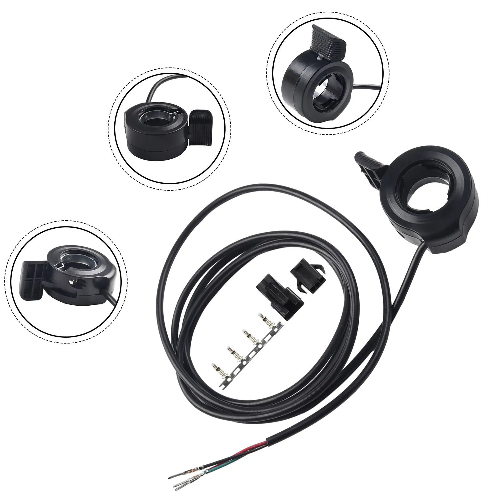 E Bike Parts Thumb Throttle Assembly Ebike 160cm A15723 Electric Bike Electric Scooter Left Right High Quality
E Bike Parts Thumb Throttle Assembly Ebike 160cm A15723 Electric Bike Electric Scooter Left Right High Quality