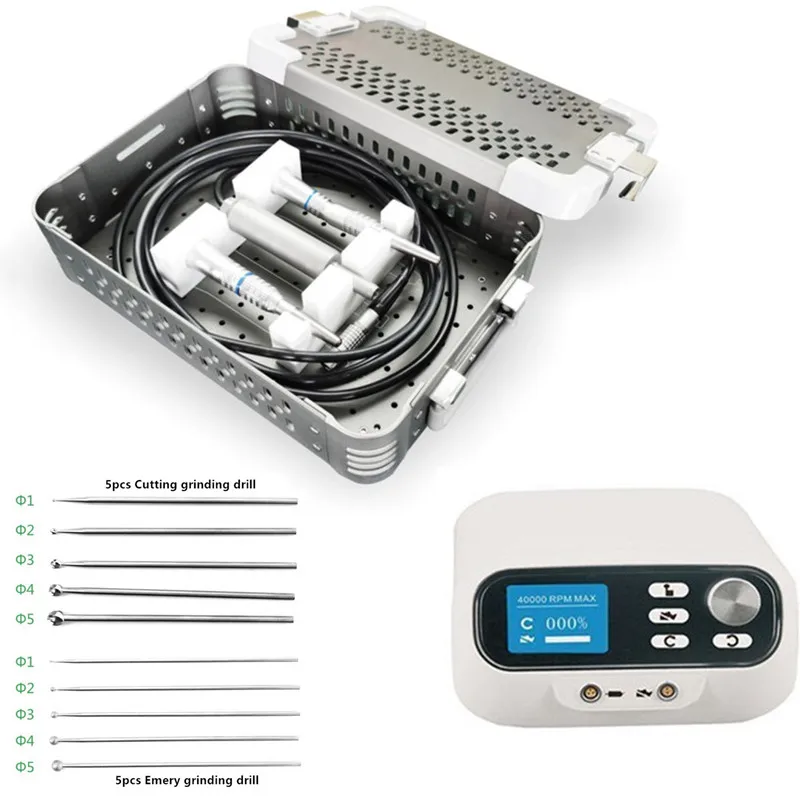 High Speed Surgical Neurosurgery Burr Drill Medical Microsurgery Micro Electric Spine Drill
High Speed Surgical Neurosurgery Burr Drill Medical Microsurgery Micro Electric Spine Drill