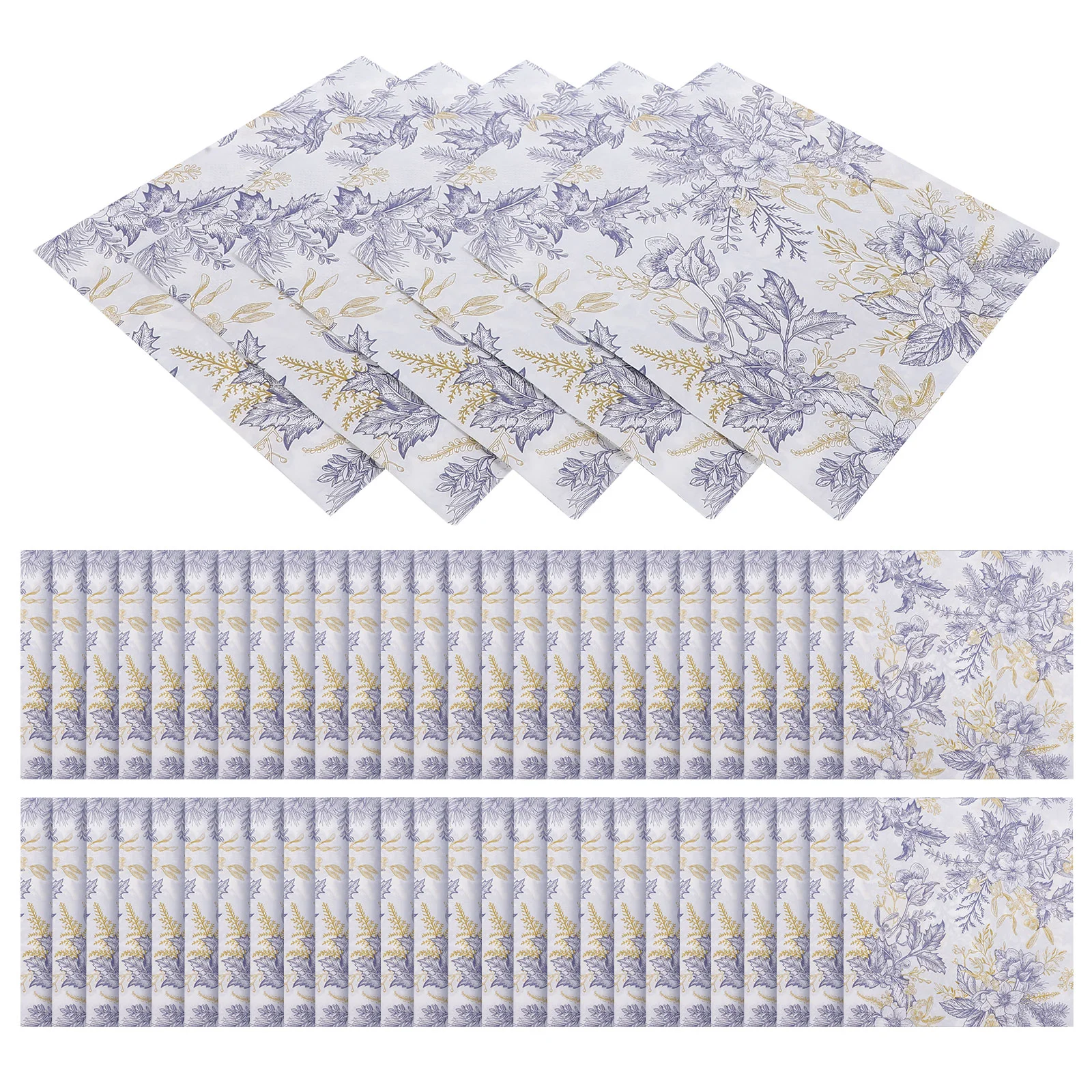 100 Sheets Papertowels Decorative Napkins Cocktail Floral Printing Dining Table Party Disposable Banquet
100 Sheets Papertowels Decorative Napkins Cocktail Floral Printing Dining Table Party Disposable Banquet