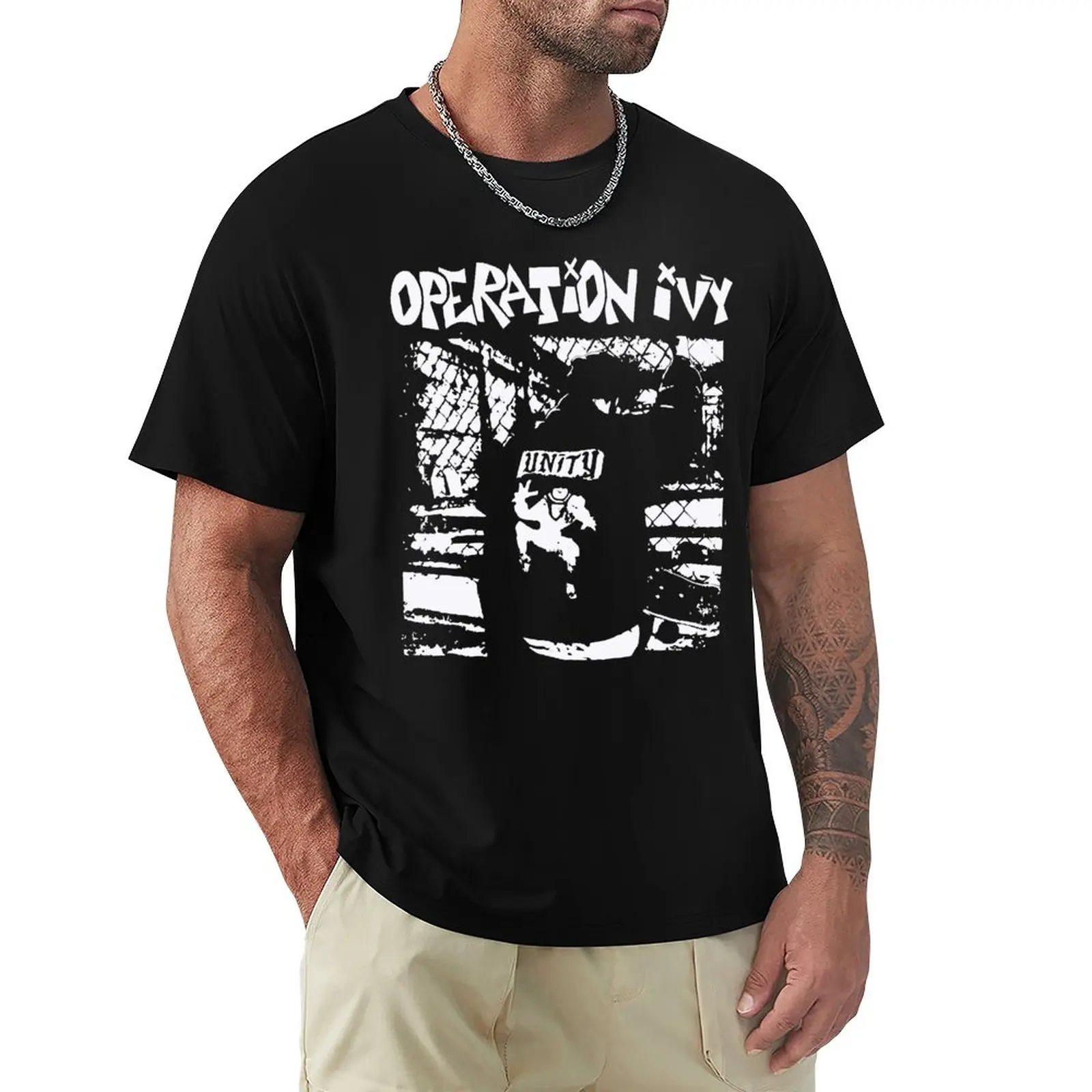 Operation Ivy Unity Ska Punk T-Shirt graphics funnys for a boy Short sleeve tee men
Operation Ivy Unity Ska Punk T-Shirt graphics funnys for a boy Short sleeve tee men