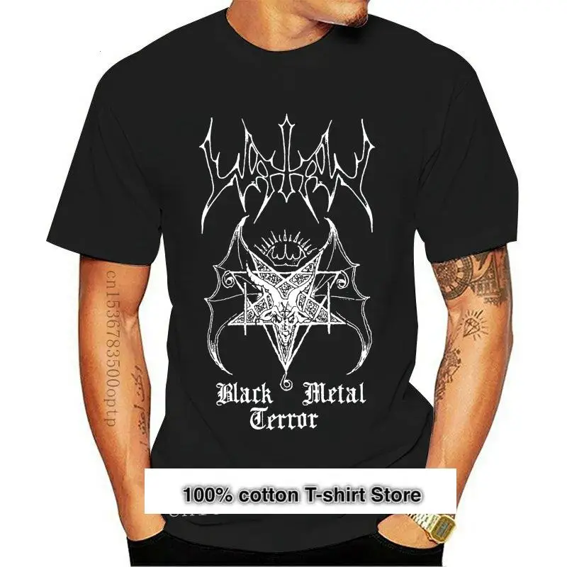Camiseta de Metal negro auténtico, Camiseta ajustada de Terror, 2023 algodón, S, M, L, XL, 6XL, 100%
Camiseta de Metal negro auténtico, Camiseta ajustada de Terror, 2023 algodón, S, M, L, XL, 6XL, 100%