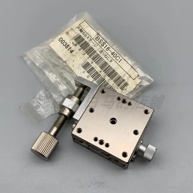 X-axis manual platform BSB16-40C1 stainless steel sliding table top 40mm stock brand new
X-axis manual platform BSB16-40C1 stainless steel sliding table top 40mm stock brand new