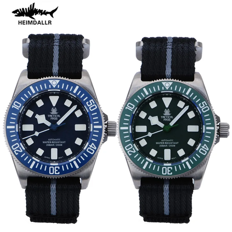 Tactical Frog FXD V4 Titanium Watch for Men 42mm NH35 Automatic Mechanical Movement Sapphire BGW-9 Luminous 200M Dive Wristwatch
Tactical Frog FXD V4 Titanium Watch for Men 42mm NH35 Automatic Mechanical Movement Sapphire BGW-9 Luminous 200M Dive Wristwatch