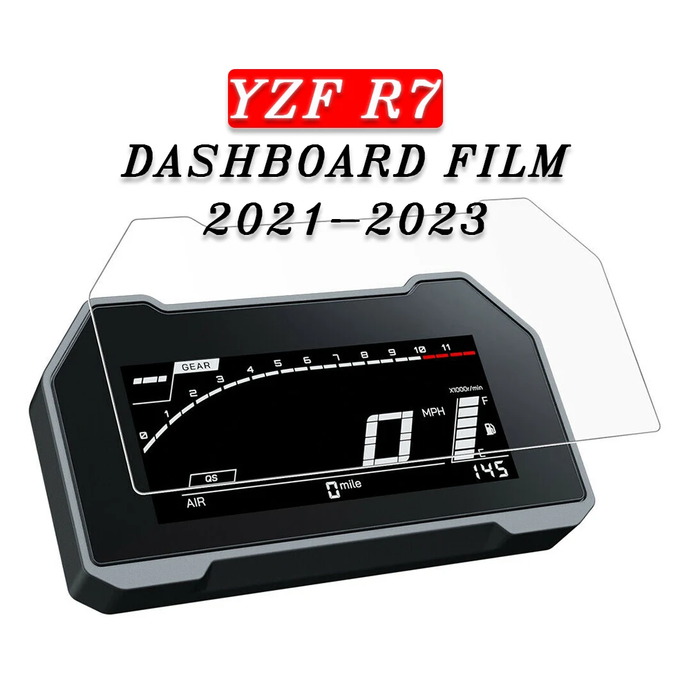 Dashboard Screen Protector For YAMAHA YZF R7 TFT LCD Dashboard Protective Film Anti Glare Anti-scratch Protective Film 2021-2023
Dashboard Screen Protector For YAMAHA YZF R7 TFT LCD Dashboard Protective Film Anti Glare Anti-scratch Protective Film 2021-2023