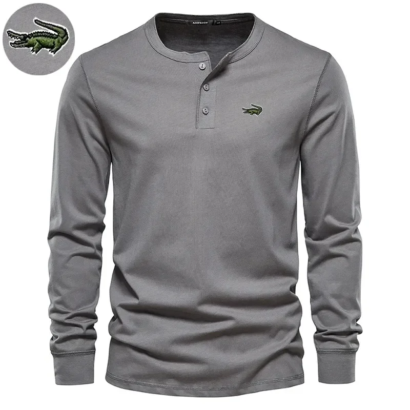 2023 High quality T Shirt Men Casual Solid Color Long Sleeve T-Shirt for Men Autumn High Quality 100% Cotton Mens T-Shirts
2023 High quality T Shirt Men Casual Solid Color Long Sleeve T-Shirt for Men Autumn High Quality 100% Cotton Mens T-Shirts