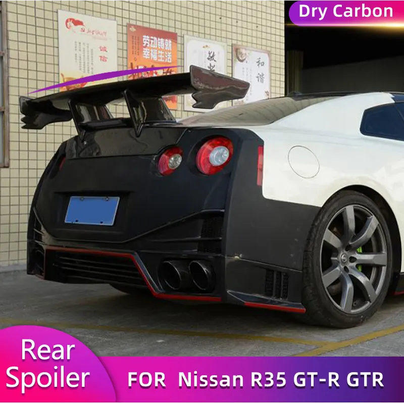 Prepreg Dry Carbon Car Rear Trunk Spoiler Wings For Nissan R35 GT-R GTR 2009-2015 Racing Tail Boot Lid Wing Lip Spoiler
Prepreg Dry Carbon Car Rear Trunk Spoiler Wings For Nissan R35 GT-R GTR 2009-2015 Racing Tail Boot Lid Wing Lip Spoiler
