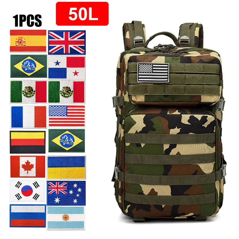 30L/50L Outdoor Waterproof Capacity Backpack MOLLE Military Training Bag New Portable MOLLE 3P Tactical Pack Travel Bag
30L/50L Outdoor Waterproof Capacity Backpack MOLLE Military Training Bag New Portable MOLLE 3P Tactical Pack Travel Bag