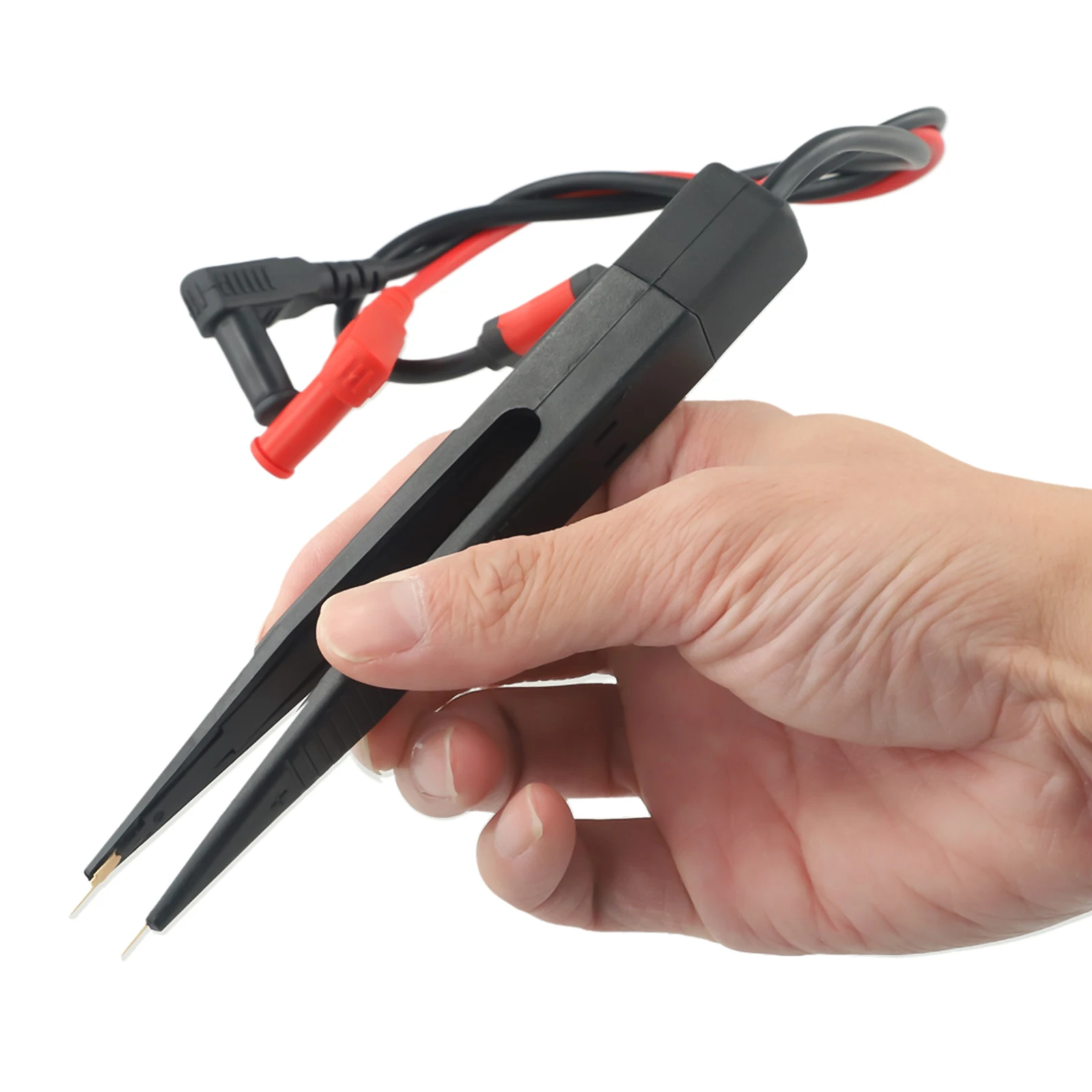 Capacitance Test Pen Tweezer Patch Chip Test Clip Multimeter Probe Tweezers Patch For Capacitance Inductance SMD
Capacitance Test Pen Tweezer Patch Chip Test Clip Multimeter Probe Tweezers Patch For Capacitance Inductance SMD