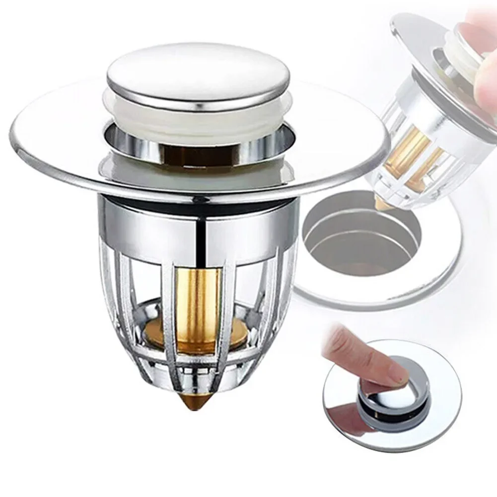 Bathroom Sink Plug Stopper Wash Basin Core Bounce-Up Drain Filter Shower Sink Filter Plug Kitchen Bathtub Stopper
Bathroom Sink Plug Stopper Wash Basin Core Bounce-Up Drain Filter Shower Sink Filter Plug Kitchen Bathtub Stopper