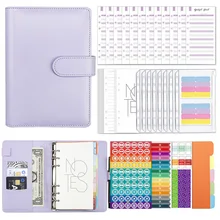 A6 PU Leather Notebook File Folders Budget Planner Book Time Management Lose Leaf Notebook Journal Binder Grid Diary Waterproof
A6 PU Leather Notebook File Folders Budget Planner Book Time Management Lose Leaf Notebook Journal Binder Grid Diary Waterproof