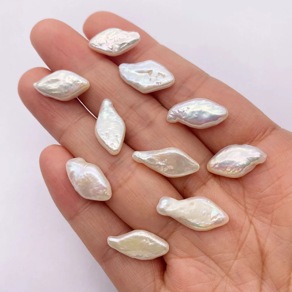 1pc Irregular Shape Straight Hole Beads 9x15mm Natural Freshwater Pearls Loose Beads Diy Jewelry Handmade Women's Accessories
1pc Irregular Shape Straight Hole Beads 9x15mm Natural Freshwater Pearls Loose Beads Diy Jewelry Handmade Women's Accessories