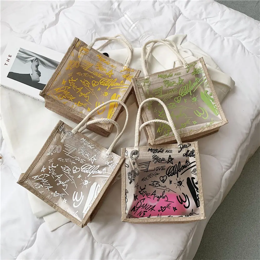 PVC Clear Graffiti Crystal Clutch Plastic Transparent Bags Handbag Shoulder bag Tote Bag Jelly Purse
PVC Clear Graffiti Crystal Clutch Plastic Transparent Bags Handbag Shoulder bag Tote Bag Jelly Purse