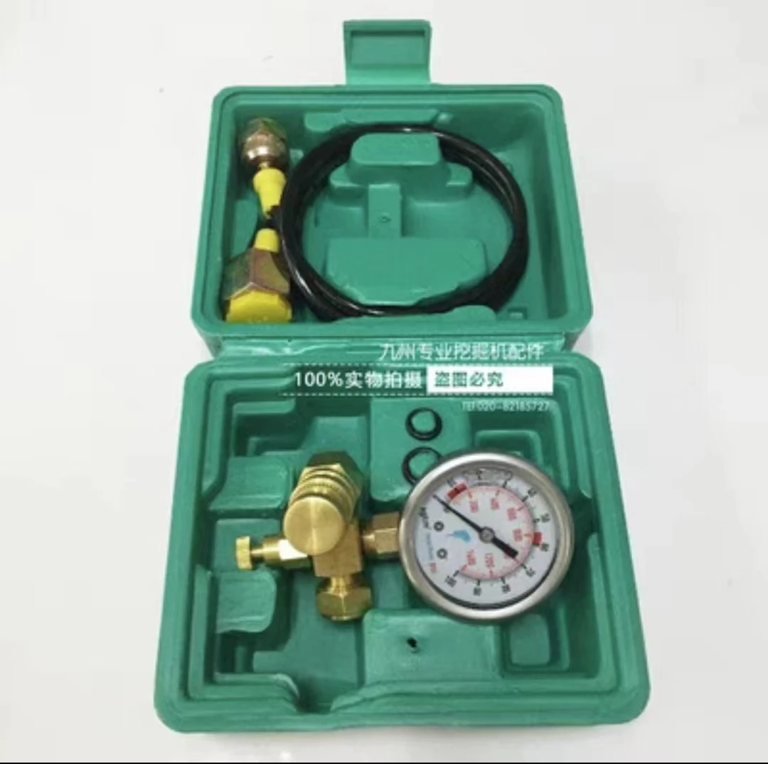 nitrogen pressure Inflatable meter hydraulic pressure Pressure gauge excavating machinery Shuishan engineer Ancient river breaki
nitrogen pressure Inflatable meter hydraulic pressure Pressure gauge excavating machinery Shuishan engineer Ancient river breaki