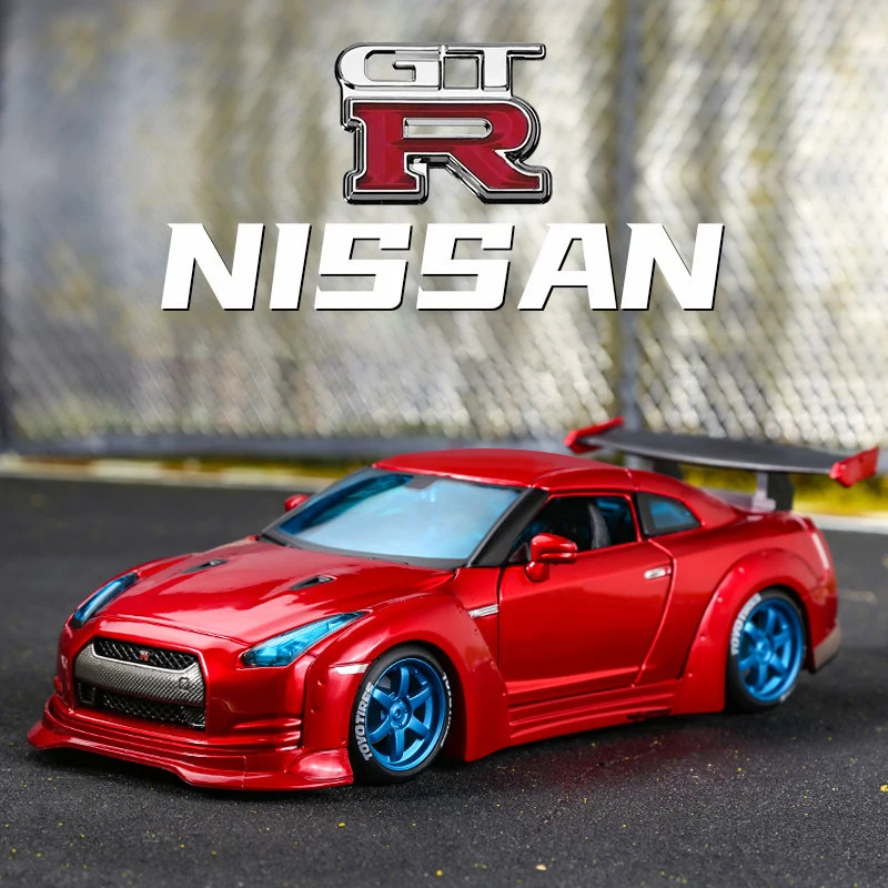 Maisto 1:24 Nissan GTR 2009 Модель автомобиля из сплава для дрифта в Токио Литые и игрушечные Автомобили Коллекционная машина игрушка подарок на день рождения для мальчика
Maisto 1:24 Nissan GTR 2009 Модель автомобиля из сплава для дрифта в Токио Литые и игрушечные Автомобили Коллекционная машина игрушка подарок на день рождения для мальчика