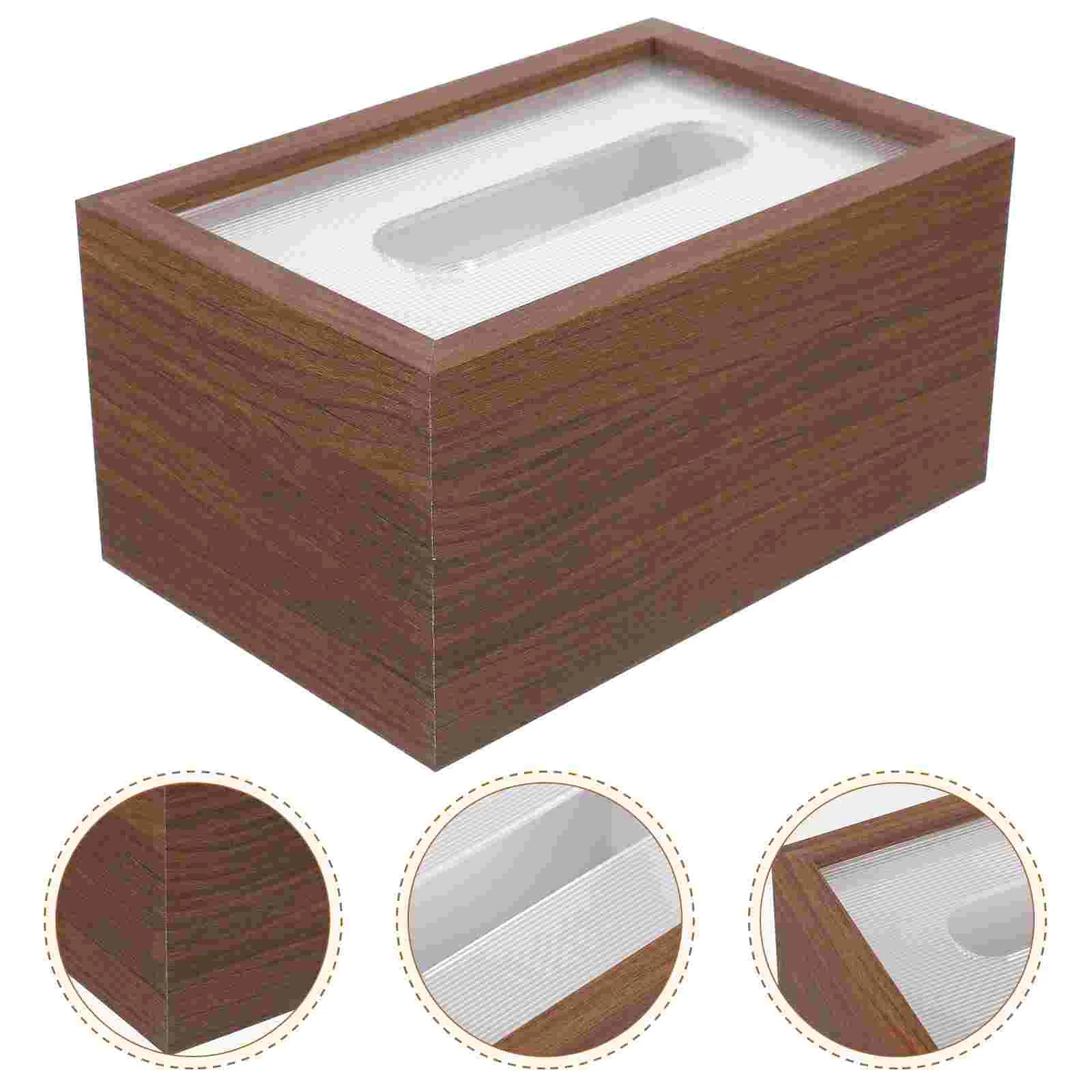 Walnut Tissue Box Paper Towel Dispenser Holder Napkin Boxes Retro Container Storage Cases Desktop Holders
Walnut Tissue Box Paper Towel Dispenser Holder Napkin Boxes Retro Container Storage Cases Desktop Holders