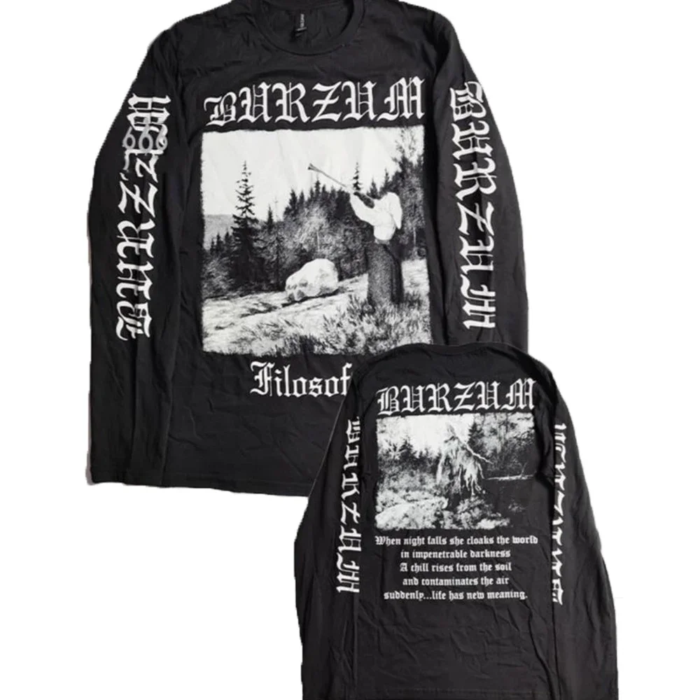 Heavy Mental Band Burzum T-shirt Mens Fashion Long Sleeve Tshirt Graphic Tee-shirt Harajuku Streetwear Oversized T Shirts
Heavy Mental Band Burzum T-shirt Mens Fashion Long Sleeve Tshirt Graphic Tee-shirt Harajuku Streetwear Oversized T Shirts