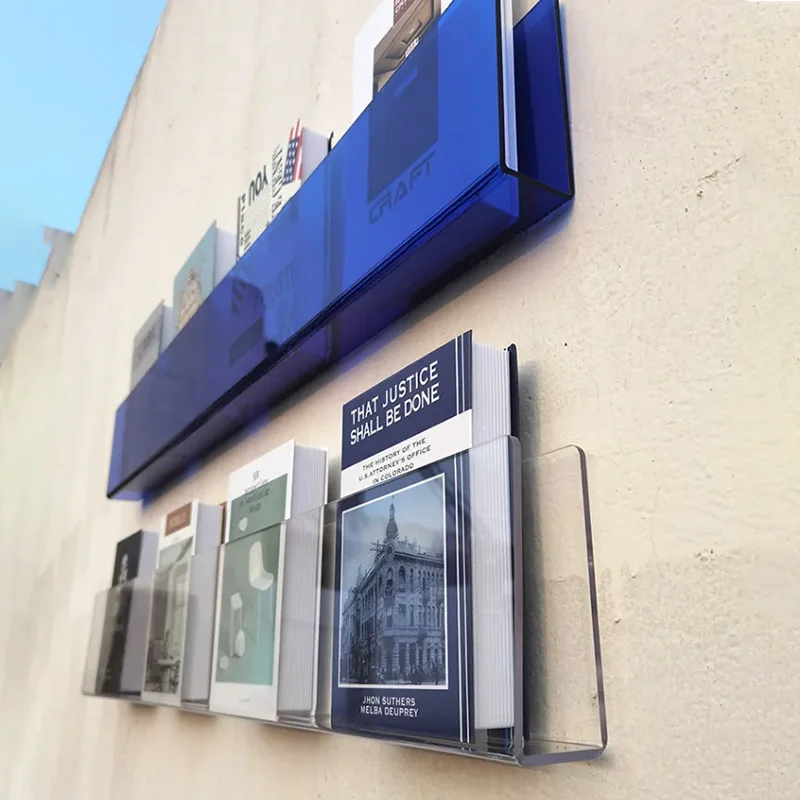 Acrylic Magazine Rack Wall Mounted Brochure Holder,Commercial Book File Organizer,Literature Flyers Information Storage Stand
Acrylic Magazine Rack Wall Mounted Brochure Holder,Commercial Book File Organizer,Literature Flyers Information Storage Stand