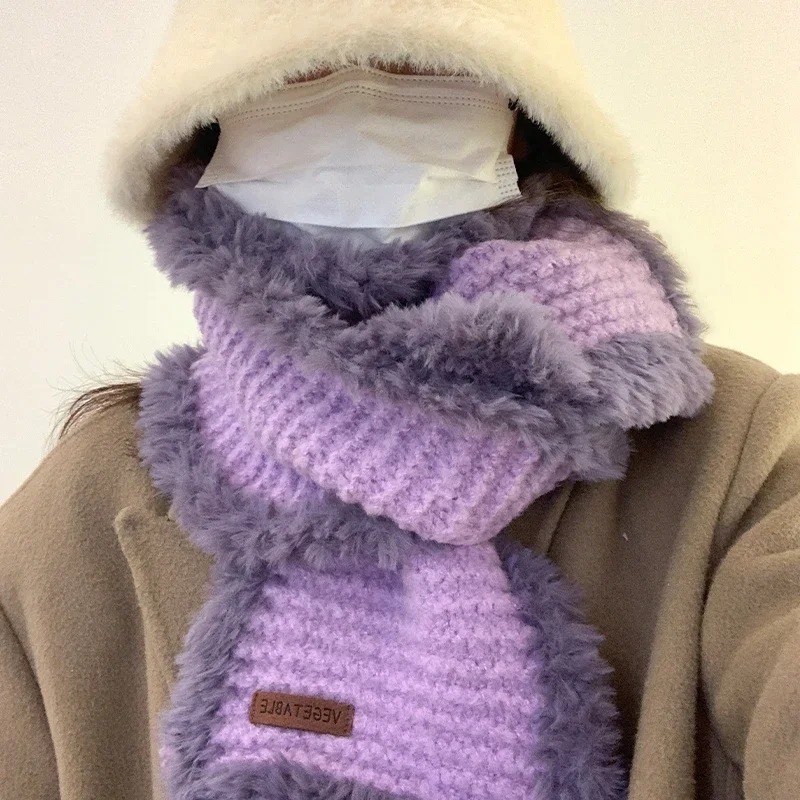 Designer Brand High Quality Soft Waxy Woolen Knitted Scarf for Women Winter Korean Version Solid Color Thick Warm Neck Hot Sale
Designer Brand High Quality Soft Waxy Woolen Knitted Scarf for Women Winter Korean Version Solid Color Thick Warm Neck Hot Sale